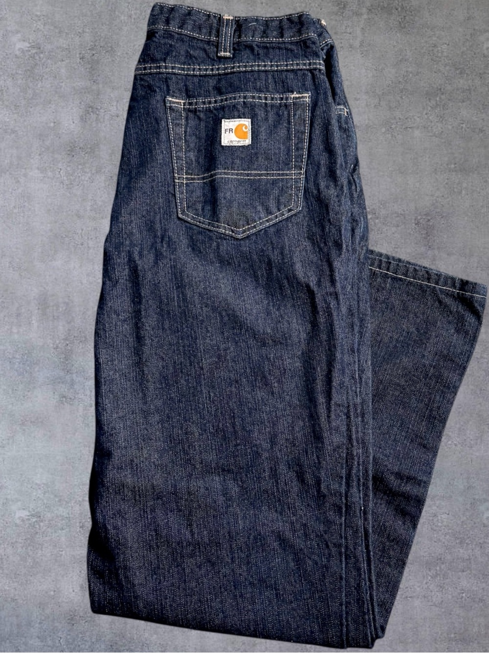 Carhartt 280-83 FR Jeans Mens 36x30 Flame Resistant Relaxed Straight Workwear